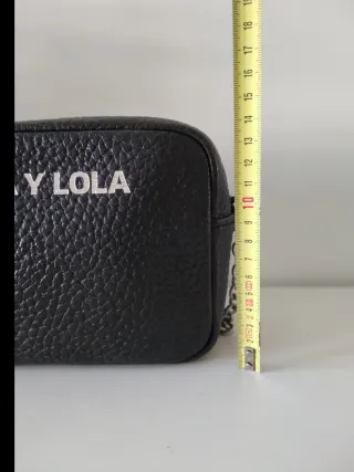 Bolso Bimba y Lola Negro Piel