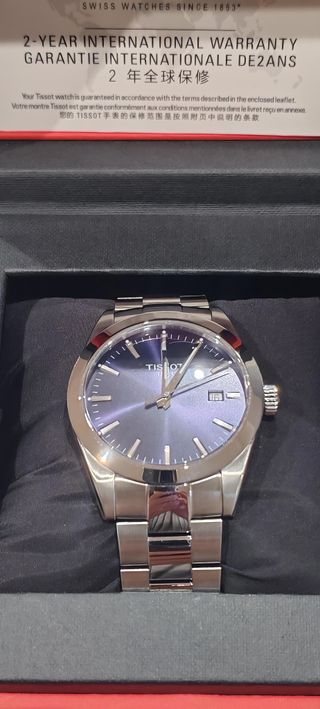 Reloj Tissot Gentleman Azul Acero