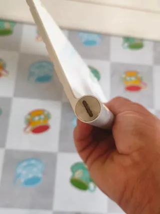 Teclado Apple Plata y Blanco