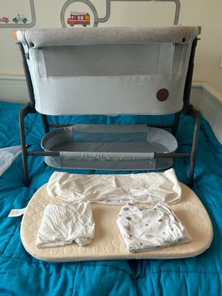 Cuna colecho Maxi-Cosi lora Gris