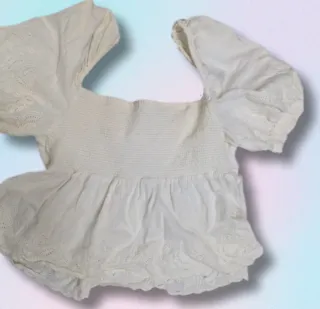 Blusa algodón Zara M