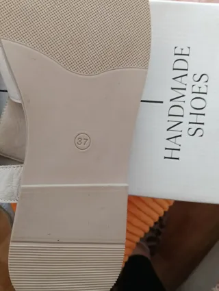 Sandalias Madame Shoes Blancas Mujer