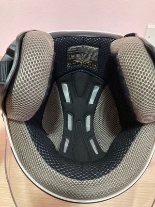 Casco de moto blanco Zeus