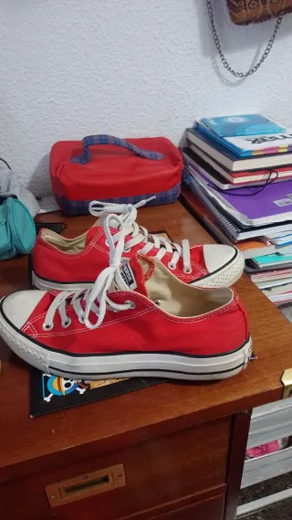 Converse Rojas All Star Talla 39