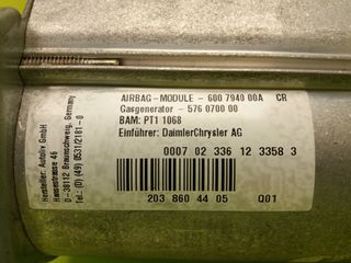 AIRBAG DELANTERO DERECHO MERCEDES-BENZ CLASE C (W203) BERLIN