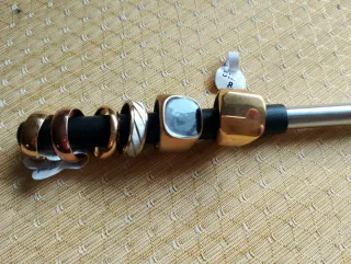 Lote de anillos Las Tallas son 7mm y 8mm