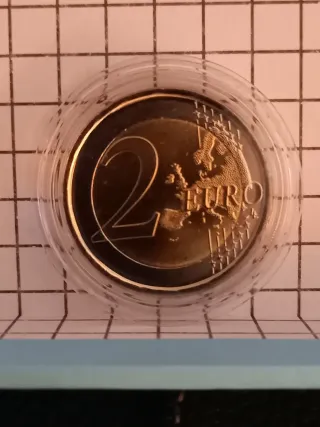 Pareja Monedas 2 Euros Color 2018