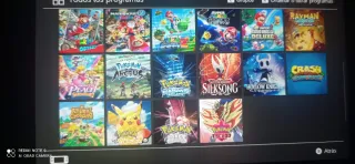 Nintendo Switch con juegos