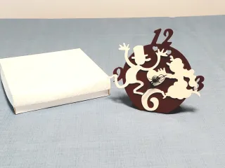 Orologio Sposi in Metallo