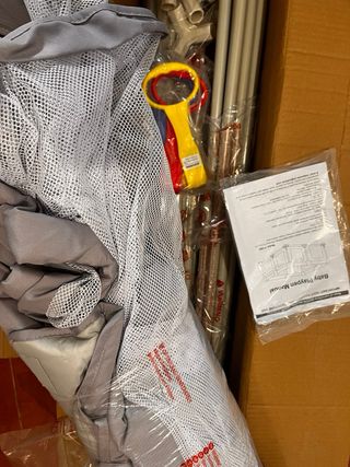 Parque infantil Dripex 150x200cm gris