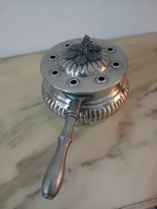 Scaldavivande in Peltro Vintage Anni 60