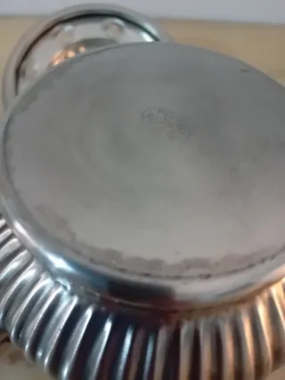 Scaldavivande in Peltro Vintage Anni 60