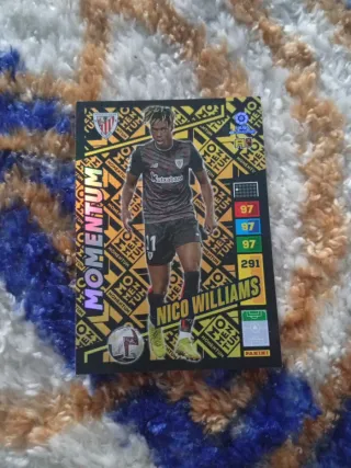 Carta Nico Williams Momentum 2022-2023
