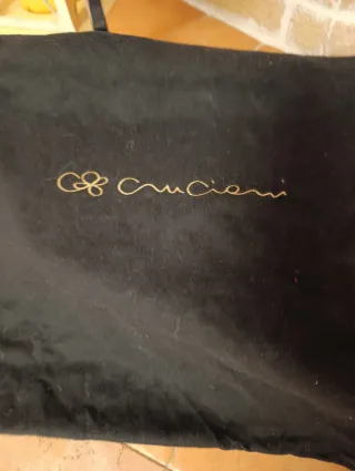 Borsa Cruciani Tulle Ricamato Lilla