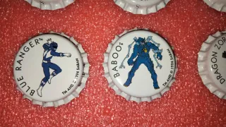 6 Tappi Power Rangers 1994