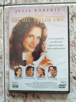 1 DVD La Boda Del Meu Millor Amic JULIA ROBERTS