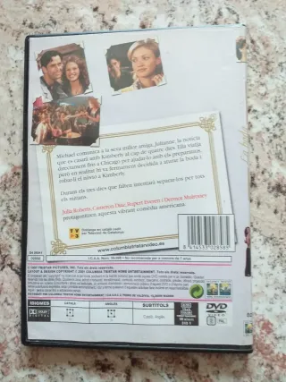 1 DVD La Boda Del Meu Millor Amic JULIA ROBERTS