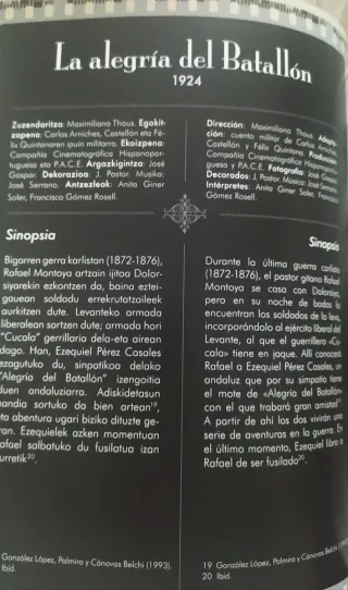 El Carlismo desde el cine/Karlismoa zinemaren ikus