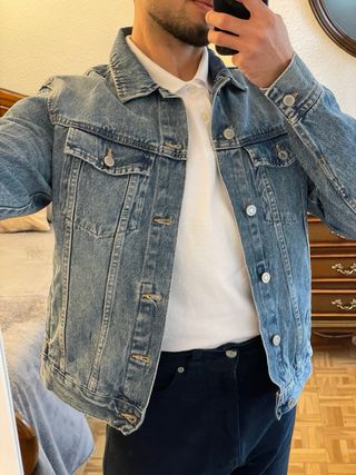 Cazadora vaquera H&M Talla S