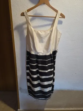 Vestido Charo Azcona Negro y Blanco