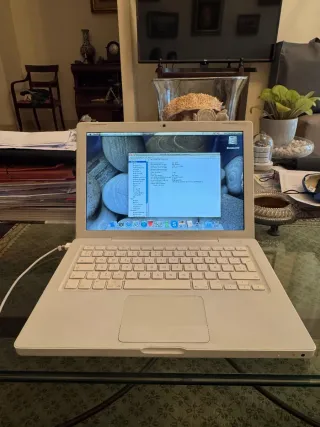MacBook blanco Apple