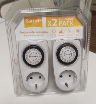 Pack 2 Temporizadores Analógicos Garza