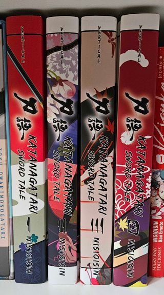 Katanagatari Novelas Colección Completa