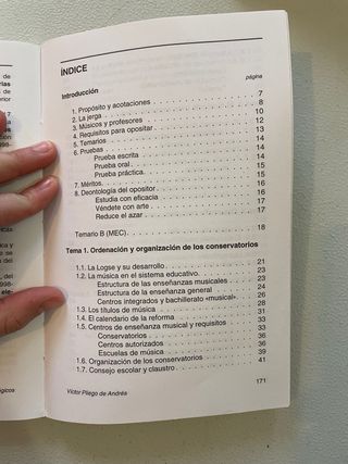 Temas Pedagógicos Oposición Conservatorios