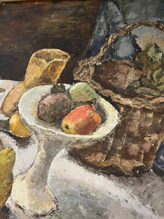 Cuadro Óleo Bodegón grande