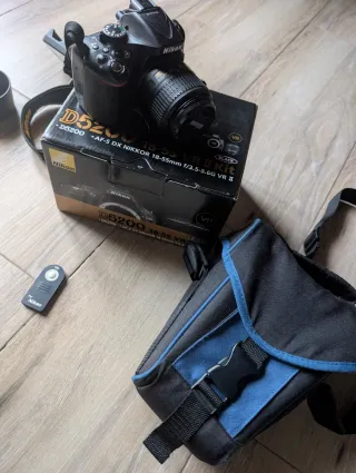 Cámara Nikon D5200 Kit 18-55mm VR