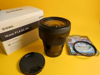 Objetivo Sigma 16mm 1.4 DC DN Sony E