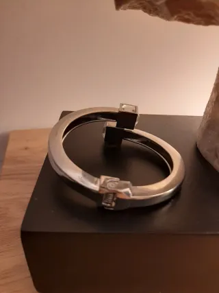 Pulsera Plateada con Piedras - NUEVA