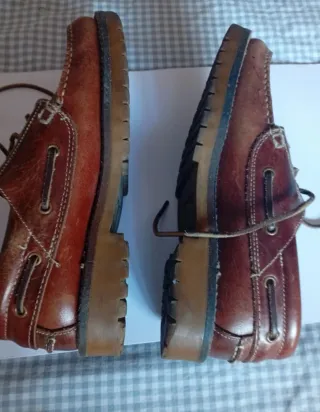 Zapatos náuticos marrones talla 41