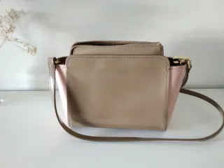 Bolso Bimba y Lola Beige y Rosa