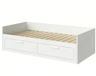 Diván Blanco IKEA con Cajones