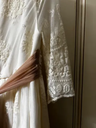 Traje de Comunión Blanco Encaje