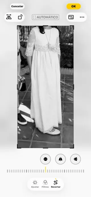 Traje de Comunión Blanco Encaje