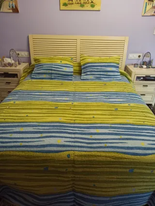 Colcha bouti reversible