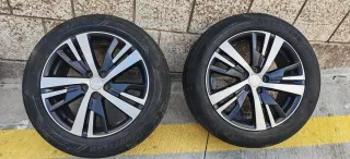 Llantas Peugeot 18” Originales con Neumáticos Good