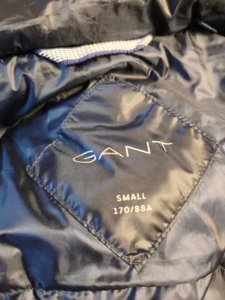 Abrigo de plumas Gant azul