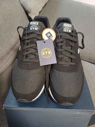 Munich Zapatillas Dash Negro Talla 45
