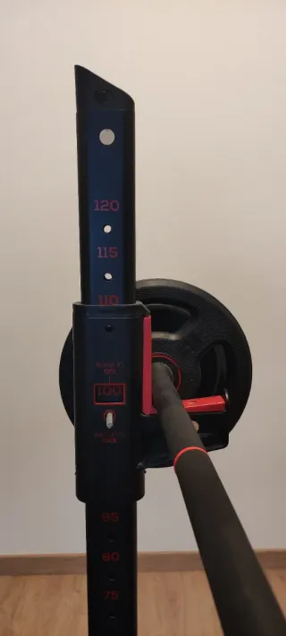 Kit completo pesas banco y barra