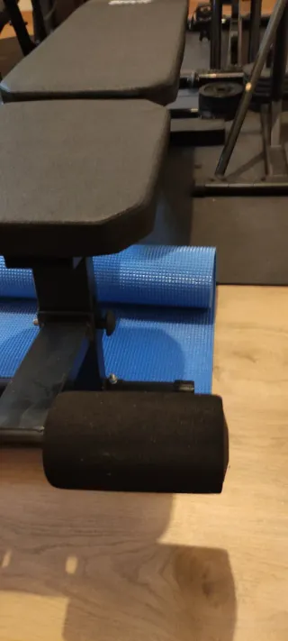 Kit completo pesas banco y barra