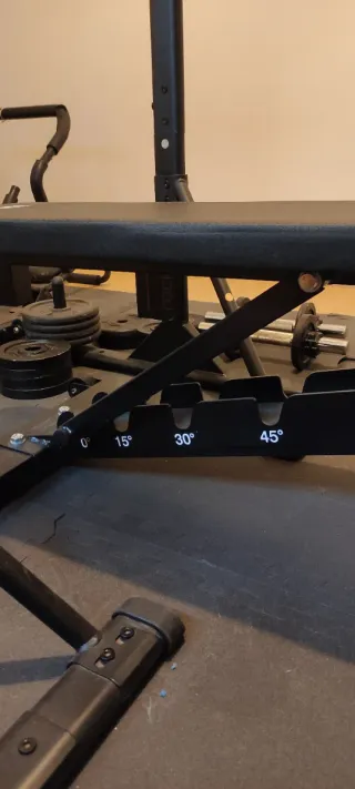 Kit completo pesas banco y barra