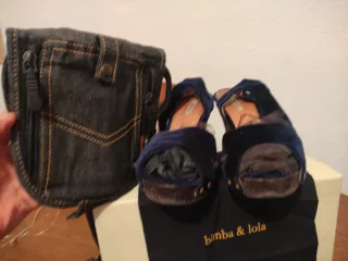 Sandalias Bimba y Lola Azul
