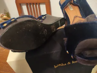 Sandalias Bimba y Lola Azul