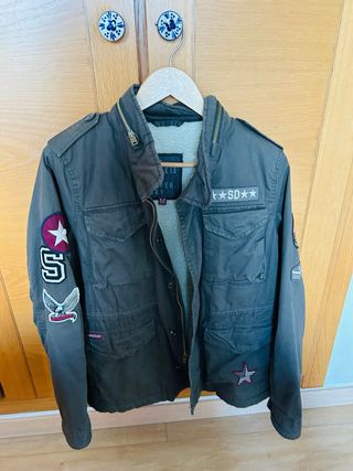 Chaqueta Superdry Militar Verde Talla M