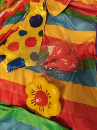 2 disfraces Payaso Talla Unica (hasta talla 48)