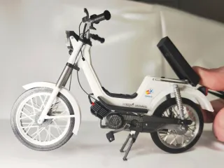 Maqueta Derbi Variant Mundial 1984 1:10