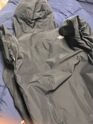 Cortavientos The North Face Negro Con forro